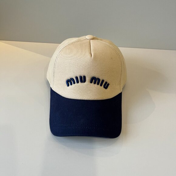 Miu miu baseball cap sun hat main image 5